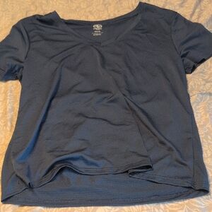 Athletic Works Navy V-Neck Tee